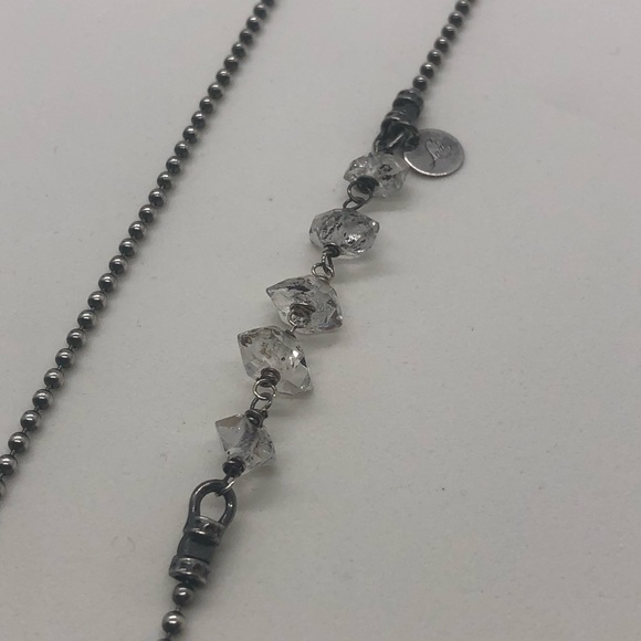 Lulu Design Pearl and Quartz Necklace - Picture 7 of 11